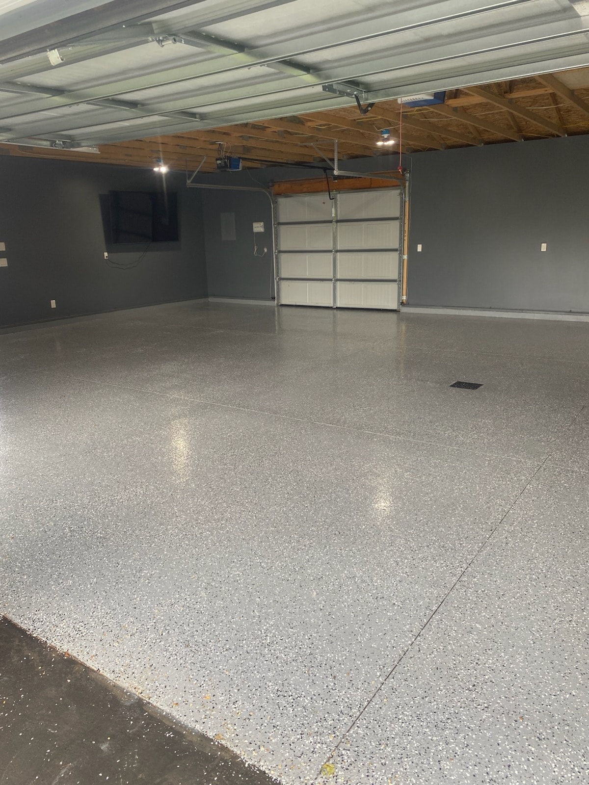 Polished garage floor by Mark